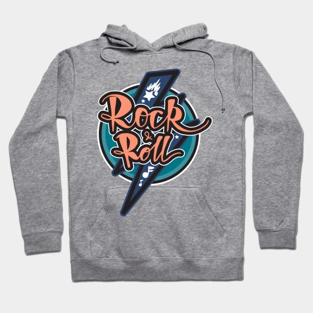 Rock & Roll Hoodie by Jenex